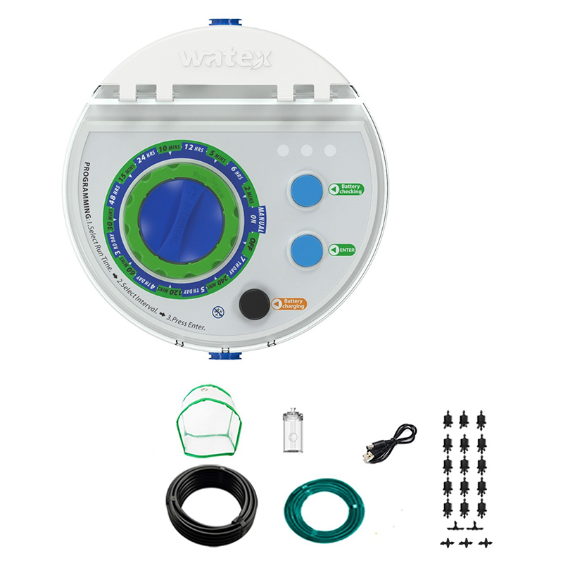 Kit per irrigazione a goccia Aquamatic (batteria non inclusa) SPT-02