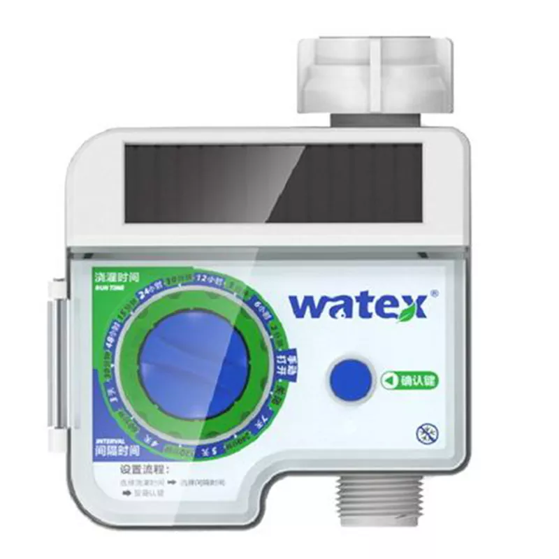 Temporizzatore per rubinetto ad energia solare